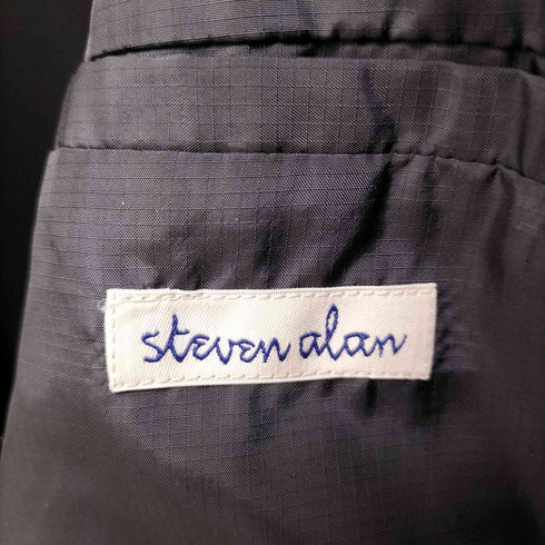 スティーブンアラン Steven Alan 23AW フリース スタンドカラー ハーフ ブルゾン メンズ import:M