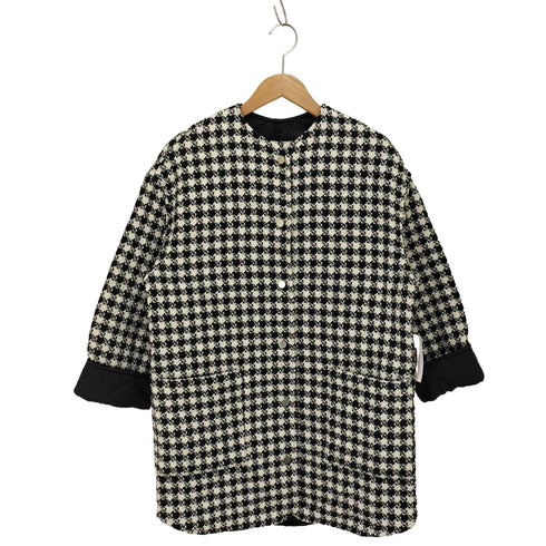 ザラ ZARA 裏地キルティング ツイードジャケット レディース JPN:XS