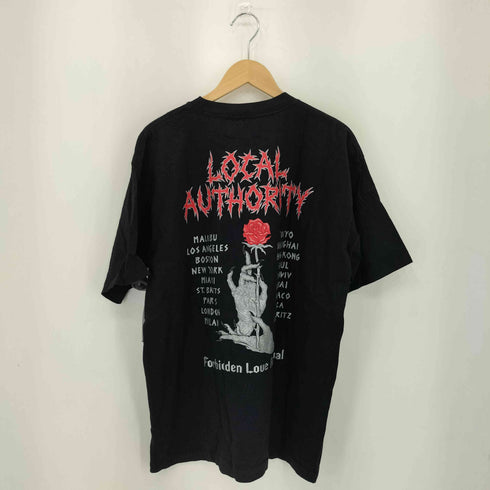 ローカルオーソリティ Local Authority USA製 PENTAROSA SHOP TEE ワールドツアー グラフィック ロゴプリント Tシャツ メンズ import:L