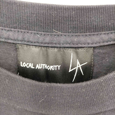 ローカルオーソリティ Local Authority USA製 PENTAROSA SHOP TEE ワールドツアー グラフィック ロゴプリント Tシャツ メンズ import:L