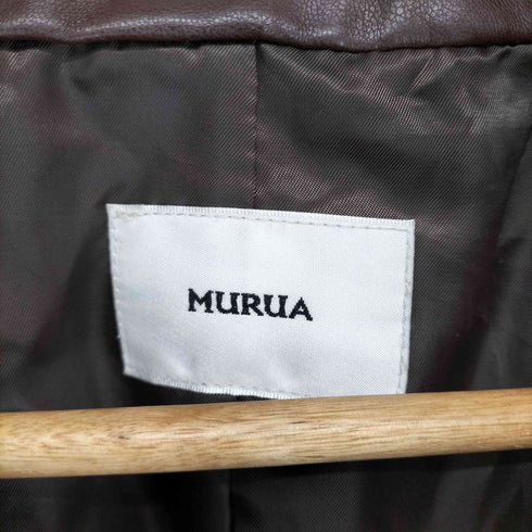ムルーア MURUA ドッキングボアコート レディース F