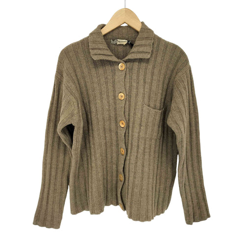 マックスマーラ MAX MARA 襟付き ニットカーディガン レディース import:M