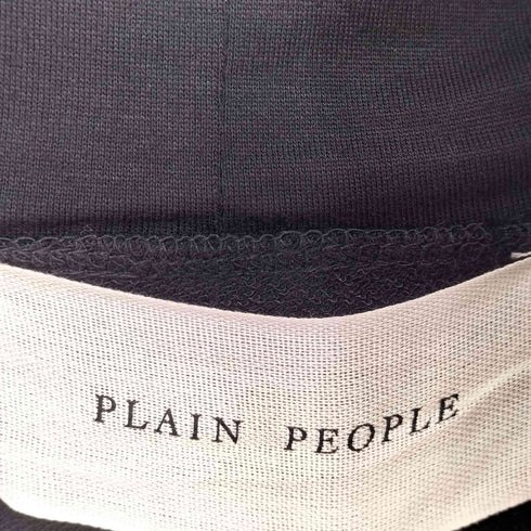 プレインピープル PLAIN PEOPLE オフスタンドカラー ノースリーブワンピース レディース JPN:3