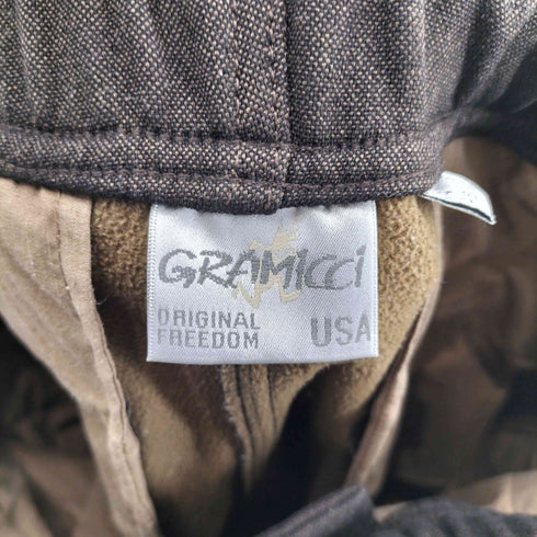 グラミチ GRAMICCI 別注 ポリ/ウラ フリース テーパード パンツ メンズ JPN:S