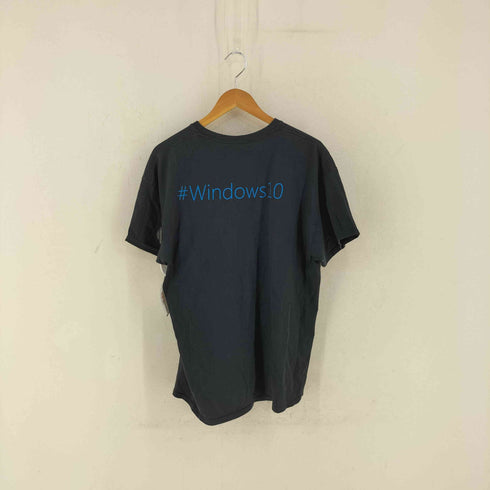 ポートアンドカンパニー PORT and COMPANY 企業プリント 半袖 Tシャツ メンズ import:XL
