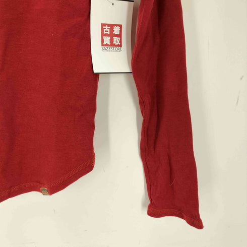 バーバリーブルーレーベル BURBERRY BLUE LABEL コットンクルーネックL/S Tシャツ レディース import:M
