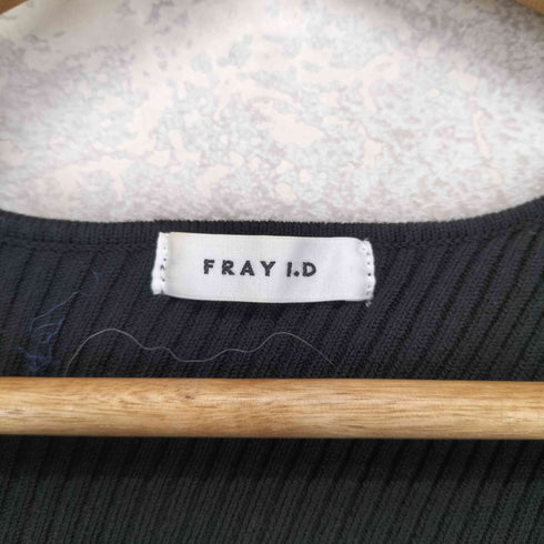 フレイアイディー FRAY I.D カシュクールリブニットコンビワンピース レディース ONE