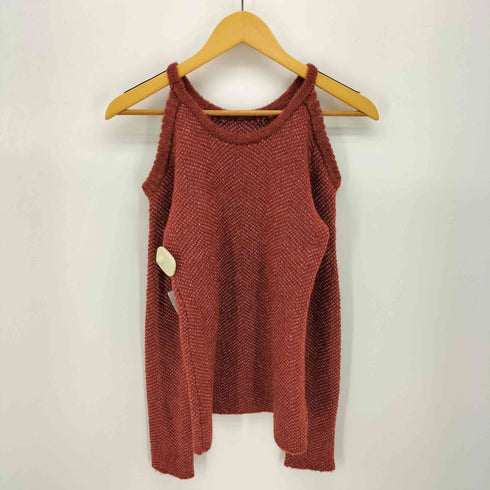 スタイリング styling ジャガードニット 2WAY トップス オープンショルダーニット レディース ONE SIZE