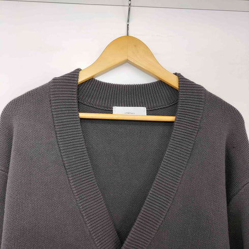 アドラー ADRER 24AW extra quality heavy weight jacquard knit cardigan エクストラ クオリティ ヘビーウエイト ジャガード ニット カーディガン メンズ JPN:XS