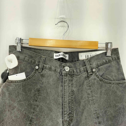 アワーレガシィー OUR LEGACY 24AW FATIGUE CUT ファティーグ カット ブリーチウォッシュ加工 パンツ メンズ 48