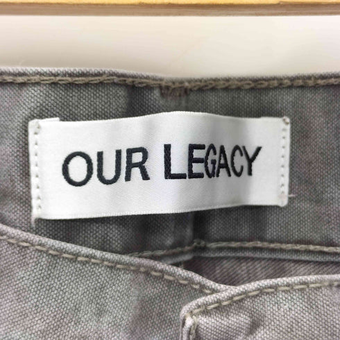 アワーレガシィー OUR LEGACY 24AW FATIGUE CUT ファティーグ カット ブリーチウォッシュ加工 パンツ メンズ 48