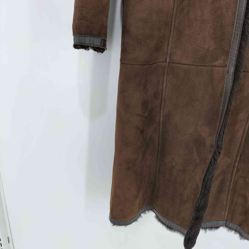 CERCHIO リアル ムートン ファー ロングコート レディース JPN:M