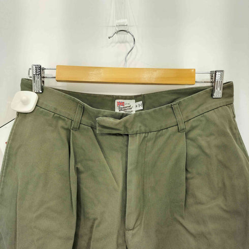 トラディショナルウェザーウェア Traditional Weatherwear UNIONSLACKS タックチノパンツ メンズ M