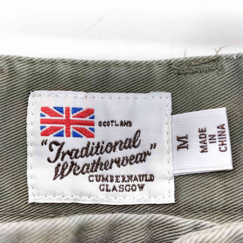 トラディショナルウェザーウェア Traditional Weatherwear UNIONSLACKS タックチノパンツ メンズ M