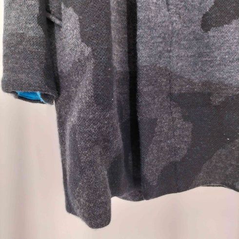 ウノピュウノウグァーレトレ 1PIU1UGUALE3 big camo neck zip coat メンズ VI