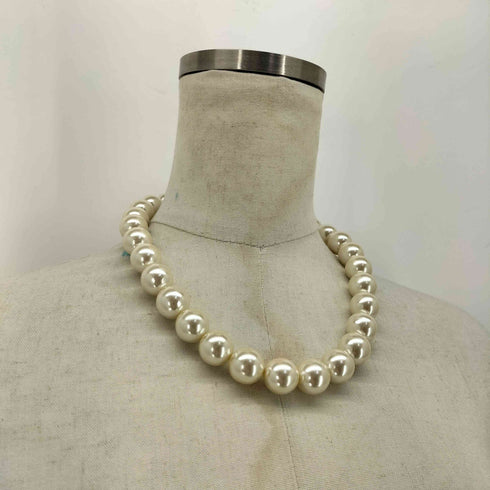 パール チェーンネックレス レディース