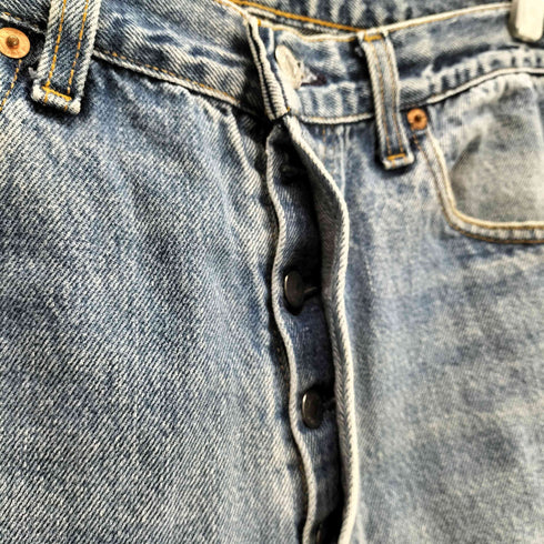 リーバイス Levis 501XX ペイント加工 ボタンフライデニム メンズ W35 36