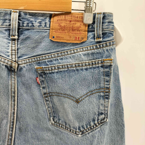 リーバイス Levis 501XX ペイント加工 ボタンフライデニム メンズ W35 36