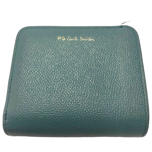 ピーエスポールスミス PS Paul Smith レザー L字 2つ折り財布 レディース