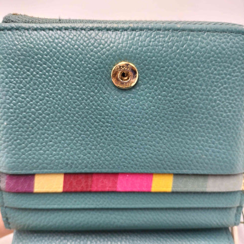 ピーエスポールスミス PS Paul Smith レザー L字 2つ折り財布 レディース