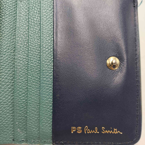 ピーエスポールスミス PS Paul Smith レザー L字 2つ折り財布 レディース