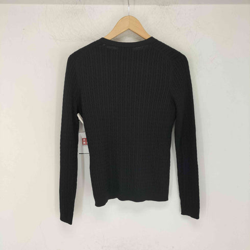 ブルックスブラザーズ BROOKS BROTHERS カシミヤ混 ケーブルニット カーディガン アンサンブル レディース XS