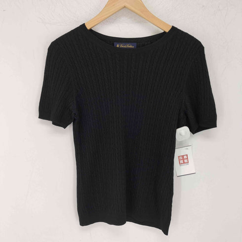 ブルックスブラザーズ BROOKS BROTHERS カシミヤ混 ケーブルニット カーディガン アンサンブル レディース XS