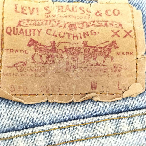 リーバイス Levis 90S 510 ボタン裏525 デニムパンツ メンズ W30 L33