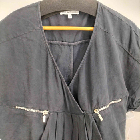 シーバイクロエ SEE BY CHLOE ジップデザインワンピース レディース FR:34