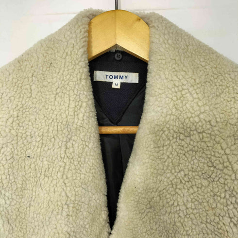 トミーヒルフィガー TOMMY HILFIGER 襟ボア ミドルチェスターコート レディース import:M