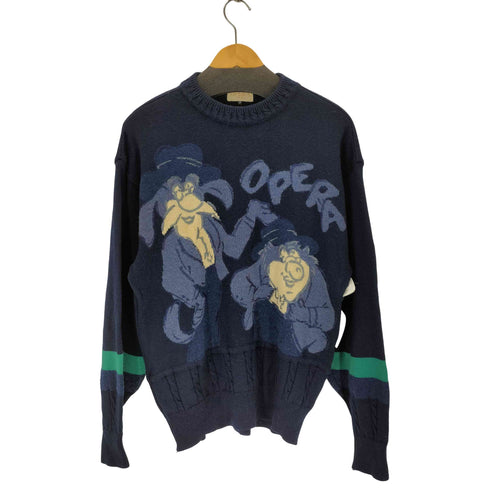 OPERA UOMO キャラクターデザインウールニット メンズ JPN:48