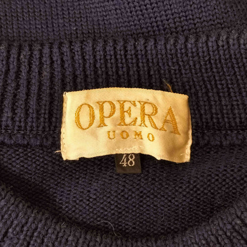 OPERA UOMO キャラクターデザインウールニット メンズ JPN:48