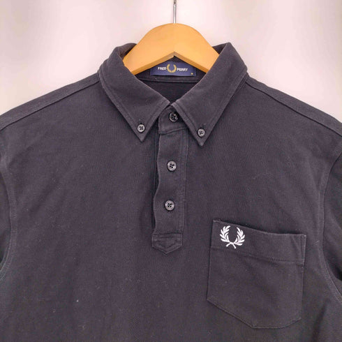 フレッドペリー FRED PERRY BUTTON DOWN POLO SHIRT メンズ import:M