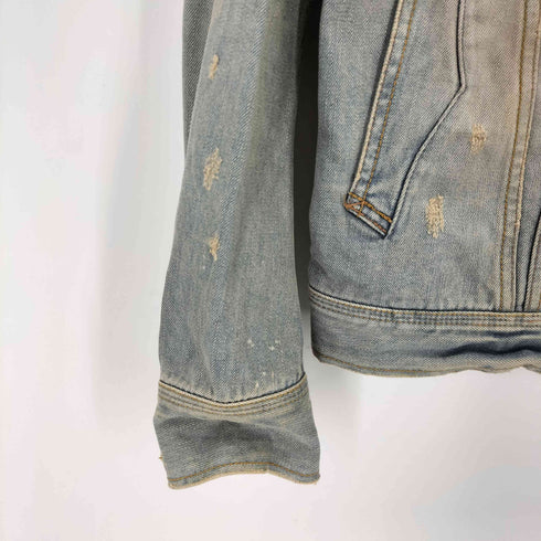 ゴア goa GENUINE VINTAGE GOA ダメージ加工デニムジャケット Y2K メンズ JPN:2