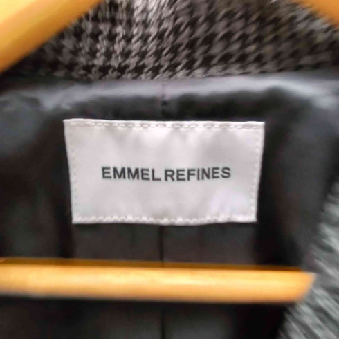 エメルリファインズ EMMEL REFINES 23AW 4ポケット ベルテッド チドリ ジャケット レディース JPN:M