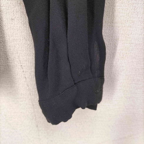 エンポリオアルマーニ EMPORIO ARMANI レーヨン100 バック シェルボタン ブラウス レディース EUR:42