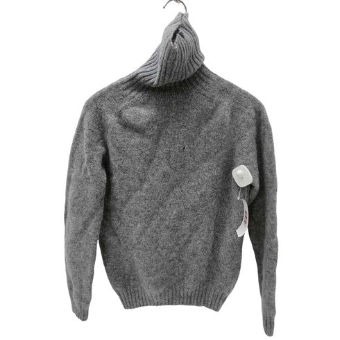ハーレーオブスコットランド HARLEY OF SCOTLAND スコットランド製 LAMBSWOOL 100% ラムズ ウール タートルネック ニット セーター レディース EUR:42