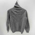 ハーレーオブスコットランド HARLEY OF SCOTLAND スコットランド製 LAMBSWOOL 100% ラムズ ウール タートルネック ニット セーター レディース EUR:42
