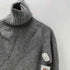 ハーレーオブスコットランド HARLEY OF SCOTLAND スコットランド製 LAMBSWOOL 100% ラムズ ウール タートルネック ニット セーター レディース EUR:42