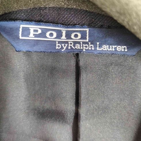 ポロバイラルフローレン Polo by RALPH LAUREN 90S 三角タグ ナイガイ期 ダブルブレスト テーラード ジャケット 紺ブレ 金ボタン メンズ