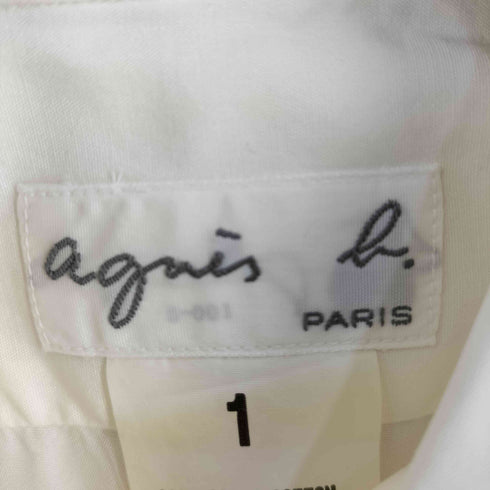 アニエスベー agnes b. コットン ボタンシャツ レディース JPN:1