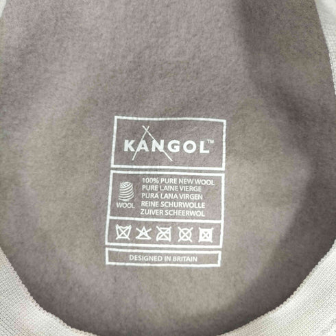 カンゴール KANGOL ワンポイント刺繍 ウールハンチング帽 レディース L