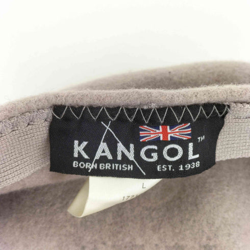 カンゴール KANGOL ワンポイント刺繍 ウールハンチング帽 レディース L
