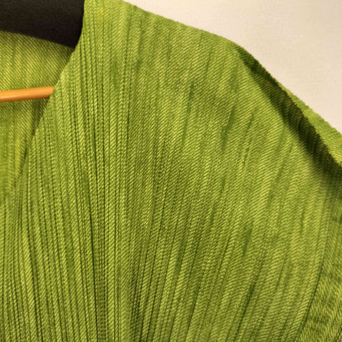 プリーツプリーズイッセイミヤケ PLEATS PLEASE ISSEY MIYAKE メランジツイルプリント プリーツ Vネック カーディガン レディース JPN:4