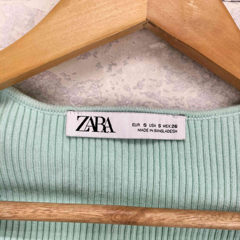 ザラ ZARA Knit cropped Jacket レディース S