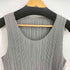 プリーツプリーズイッセイミヤケ PLEATS PLEASE ISSEY MIYAKE ノースリーブ プリーツカットソー レディース JPN:4