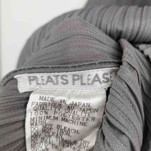 プリーツプリーズイッセイミヤケ PLEATS PLEASE ISSEY MIYAKE ノースリーブ プリーツカットソー レディース JPN:4