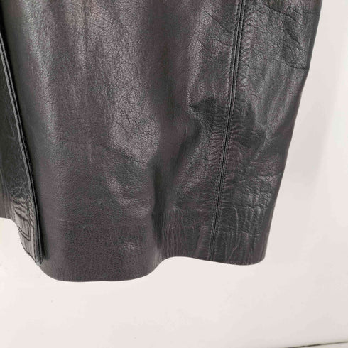 SUEDE LEATHER Real Leather Chester Long Coat リアルレザー チェスター ロング コート レディース