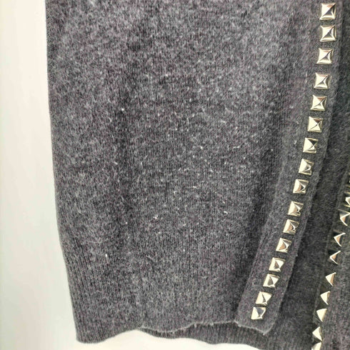 ヒステリックグラマー HYSTERIC GLAMOUR Y2K ボタンレス スタッズ カーディガン レディース FREE