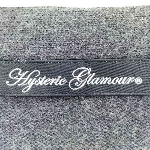 ヒステリックグラマー HYSTERIC GLAMOUR Y2K ボタンレス スタッズ カーディガン レディース FREE